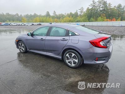 Drugie zdjęcie samochodu z przodu: 2020 HONDA CIVIC LX VIN:19XFC2F68LE215260 - miniatura