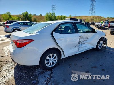 Trzecie zdjęcie samochodu z tyłu: 2018 TOYOTA COROLLA L VIN:5YFBURHE3JP790211 - miniatura