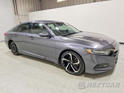 Czwarte zdjęcie samochodu z boku: 2019 HONDA ACCORD SPORT VIN:1HGCV1F32KA161065 - miniatura