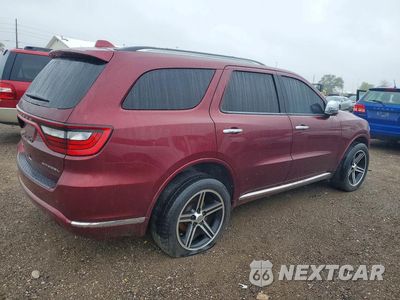 Trzecie zdjęcie samochodu z tyłu: 2016 DODGE DURANGO CITADEL VIN:1C4RDJEG8GC330209 - miniatura