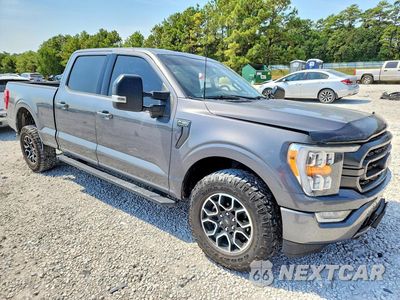 Czwarte zdjęcie samochodu z boku: 2022 FORD F150 SUPERCREW VIN:1FTFW1E56NKE23096 - miniatura