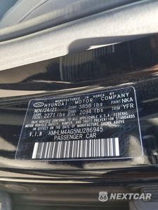 Zdjęcie 13 z 13 samochodu: 2022 HYUNDAI ELANTRA SEL VIN:KMHLM4AG5NU286945 - miniatura