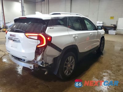 Trzecie zdjęcie samochodu z tyłu: 2023 GMC TERRAIN SLT VIN:3GKALVEG4PL125244 - miniatura