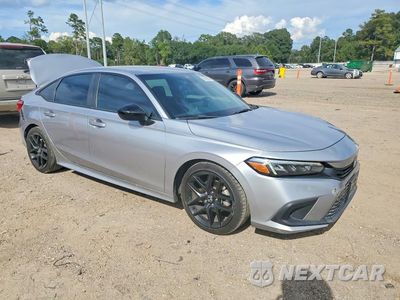 Czwarte zdjęcie samochodu z boku: 2022 HONDA CIVIC SPORT VIN:2HGFE2F55NH568713 - miniatura