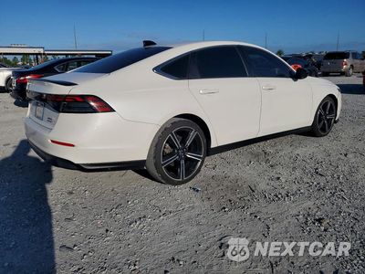 Trzecie zdjęcie samochodu z tyłu: 2023 HONDA ACCORD HYBRID SPORT VIN:1HGCY2F54PA003509 - miniatura