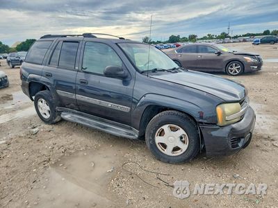 Czwarte zdjęcie samochodu z boku: 2003 CHEVROLET TRAILBLAZER VIN:1GNDS13S232256624 - miniatura