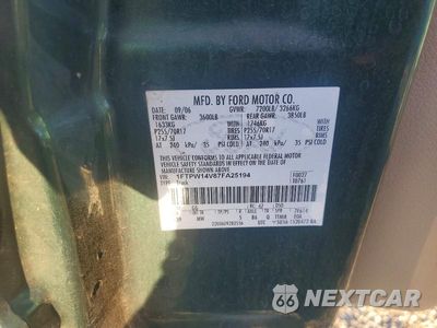 Zdjęcie 12 z 12 samochodu: 2007 FORD F150 SUPERCREW VIN:1FTPW14V87FA25194 - miniatura