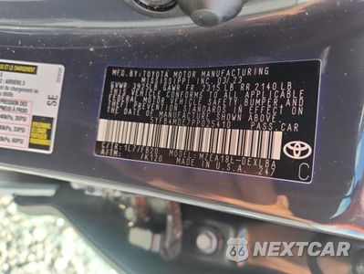 Zdjęcie 12 z 12 samochodu: 2023 TOYOTA COROLLA LE VIN:5YFB4MDE7PP025410 - miniatura