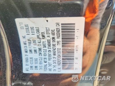 Zdjęcie 12 z 12 samochodu: 2013 HONDA ACCORD LX VIN:1HGCR2F3XDA139702 - miniatura