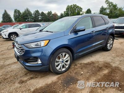 2019 FORD EDGE TITANIUM 2FMPK4K91KBB39014 - główne zdjęcie licytacji z USA - miniatura