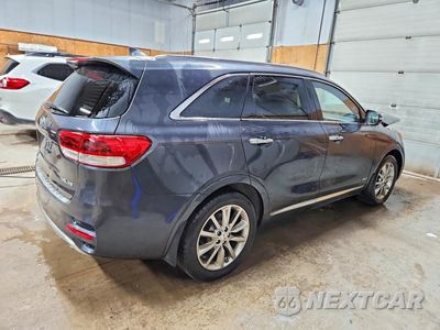 Trzecie zdjęcie samochodu z tyłu: 2018 KIA SORENTO SX LIMITED V6 VIN:5XYPKDA51JG354986 - miniatura