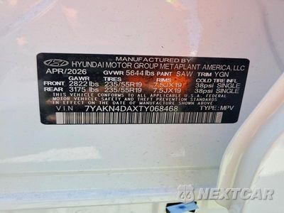 Zdjęcie 14 z 14 samochodu: 2026 HYUNDAI IONIQ 5 SEL VIN:7YAKN4DAXTY068468 - miniatura