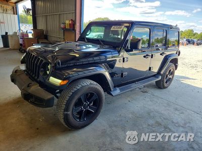 2021 JEEP WRANGLER UNLIMITED SAHARA 1C4HJXEGXMW736994 - główne zdjęcie licytacji z USA - miniatura