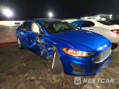 Czwarte zdjęcie samochodu z boku: 2019 FORD FUSION SE VIN:3FA6P0LU4KR104469 - miniatura