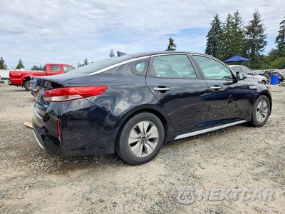 Trzecie zdjęcie samochodu z tyłu: 2017 KIA OPTIMA HYBRID VIN:KNAGT4LE2H5019147 - miniatura