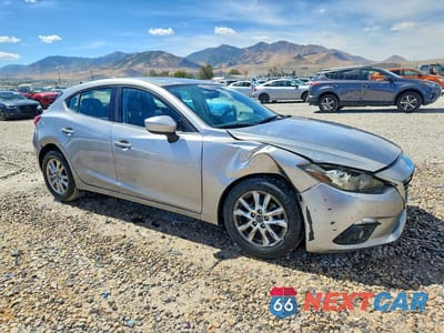 Czwarte zdjęcie samochodu z boku: 2015 MAZDA 3 GRAND TOURING VIN:JM1BM1M74F1231982 - miniatura
