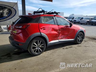 Trzecie zdjęcie samochodu z tyłu: 2017 MAZDA CX-3 GRAND TOURING VIN:JM1DKFD76H0148154 - miniatura