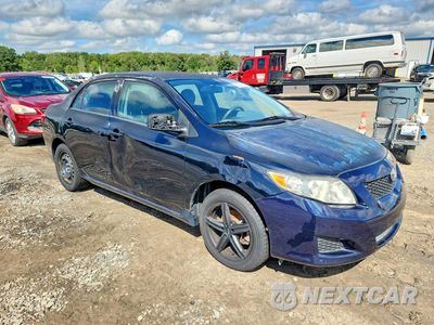 Czwarte zdjęcie samochodu z boku: 2009 TOYOTA COROLLA BASE VIN:JTDBL40E899075797 - miniatura
