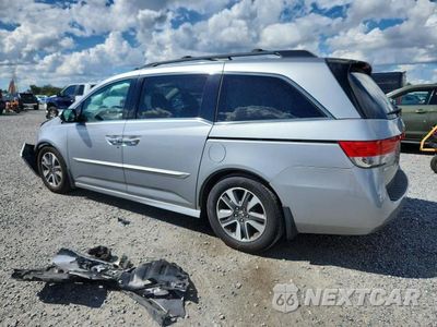 Drugie zdjęcie samochodu z przodu: 2016 HONDA ODYSSEY TOURING VIN:5FNRL5H96GB026208 - miniatura