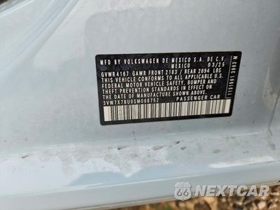 Zdjęcie 12 z 12 samochodu: 2025 VOLKSWAGEN JETTA SE VIN:3VW7X7BU0SM068752 - miniatura