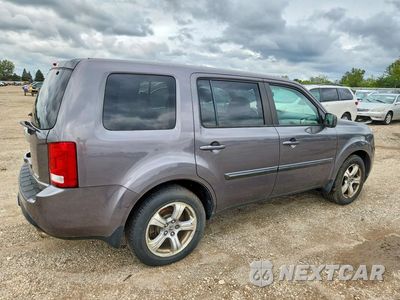 Trzecie zdjęcie samochodu z tyłu: 2014 HONDA PILOT EXL VIN:5FNYF4H5XEB029197 - miniatura