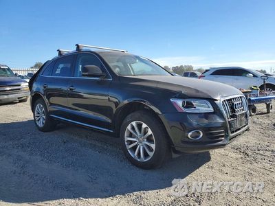 Czwarte zdjęcie samochodu z boku: 2015 AUDI Q5 PREMIUM PLUS VIN:WA1LFAFP6FA105581 - miniatura