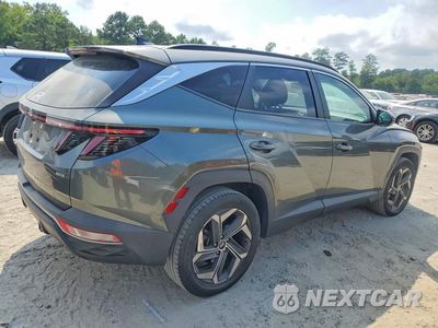 Trzecie zdjęcie samochodu z tyłu: 2022 HYUNDAI TUCSON SEL VIN:5NMJFCAEXNH051401 - miniatura