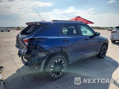 Trzecie zdjęcie samochodu z tyłu: 2022 CHEVROLET TRAIL BLAZER 330 VIN:KL79MPSL5NB054348 - miniatura