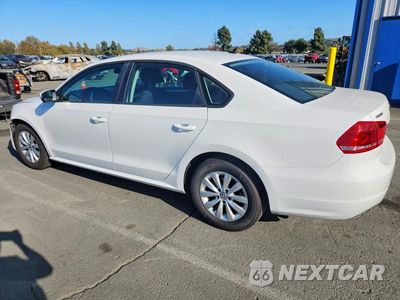 Drugie zdjęcie samochodu z przodu: 2013 VOLKSWAGEN PASSAT S VIN:1VWAP7A36DC023270 - miniatura