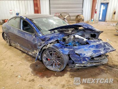Czwarte zdjęcie samochodu z boku: 2025 TESLA MODEL 3 VIN:5YJ3E1ET5SF029988 - miniatura