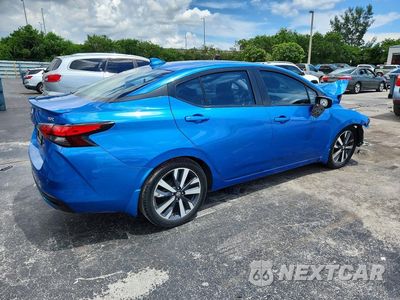 Trzecie zdjęcie samochodu z tyłu: 2021 NISSAN VERSA SR VIN:3N1CN8FV1ML815075 - miniatura