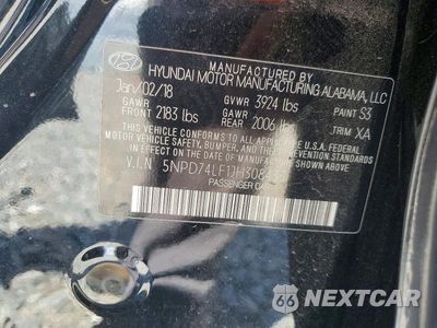 Zdjęcie 12 z 12 samochodu: 2018 HYUNDAI ELANTRA SE VIN:5NPD74LF1JH308433 - miniatura