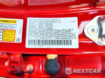Zdjęcie 13 z 13 samochodu: 2024 HONDA ACCORD TOURING HYBRID VIN:1HGCY2F85RA023779 - miniatura