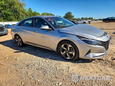 Czwarte zdjęcie samochodu z boku: 2023 HYUNDAI ELANTRA SEL VIN:5NPLS4AG7PH111541 - miniatura