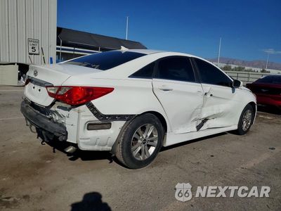 Trzecie zdjęcie samochodu z tyłu: 2014 HYUNDAI SONATA GLS VIN:5NPEB4AC4EH914665 - miniatura