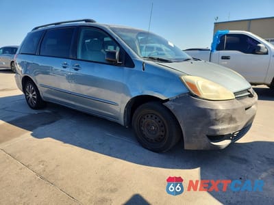 Czwarte zdjęcie samochodu z boku: 2005 TOYOTA SIENNA LE 8 PASSENGER VIN:5TDZA23C35S321587 - miniatura