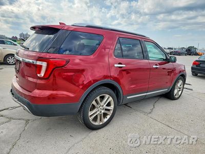 Trzecie zdjęcie samochodu z tyłu: 2017 FORD EXPLORER LIMITED VIN:1FM5K7F89HGD86017 - miniatura
