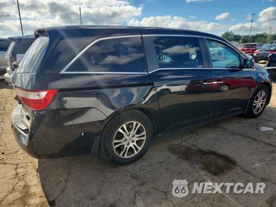 Trzecie zdjęcie samochodu z tyłu: 2012 HONDA ODYSSEY EXL VIN:5FNRL5H61CB146241 - miniatura