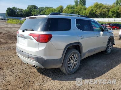 Trzecie zdjęcie samochodu z tyłu: 2018 GMC ACADIA SLE VIN:1GKKNLLS4JZ241120 - miniatura