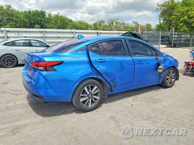 Trzecie zdjęcie samochodu z tyłu: 2021 NISSAN VERSA SV VIN:3N1CN8EV9ML841151 - miniatura