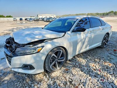 2021 HONDA ACCORD SPORT SE 1HGCV1F43MA108080 - główne zdjęcie licytacji z USA - miniatura