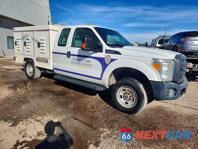 Czwarte zdjęcie samochodu z boku: 2015 FORD F250 SUPER DUTY VIN:1FD7X2B64FEB45735 - miniatura