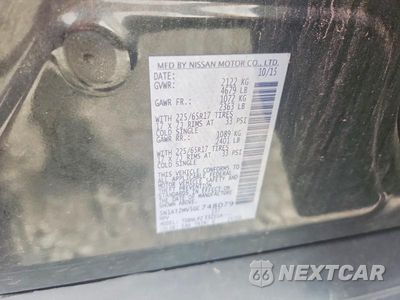 Zdjęcie 13 z 13 samochodu: 2016 NISSAN ROGUE S VIN:5N1AT2MV5GC748079 - miniatura