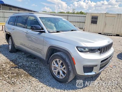 Czwarte zdjęcie samochodu z boku: 2022 JEEP GRAND CHEROKEE L LIMITED VIN:1C4RJKBG8N8595487 - miniatura