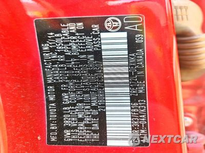 Zdjęcie 12 z 12 samochodu: 2015 TOYOTA COROLLA LE VIN:2T1BURHE7FC304507 - miniatura