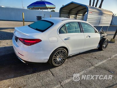 Trzecie zdjęcie samochodu z tyłu: 2023 MERCEDES-BENZ C 300 VIN:W1KAF4GB6PR153561 - miniatura