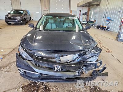 Piąte zdjęcie samochodu w środku: 2019 HONDA CIVIC EX VIN:19XFC1F34KE000926 - miniatura