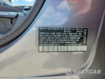 Zdjęcie 13 z 13 samochodu: 2016 VOLKSWAGEN JETTA S VIN:3VW267AJ0GM227510 - miniatura