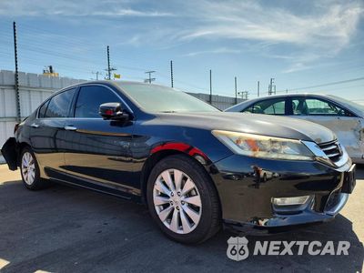 Czwarte zdjęcie samochodu z boku: 2013 HONDA ACCORD TOURING VIN:1HGCR3F98DA039902 - miniatura