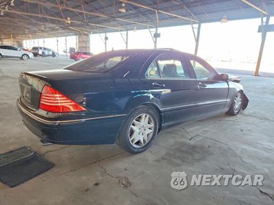 Trzecie zdjęcie samochodu z tyłu: 2003 MERCEDES-BENZ S 500 VIN:WDBNG75J73A368880 - miniatura